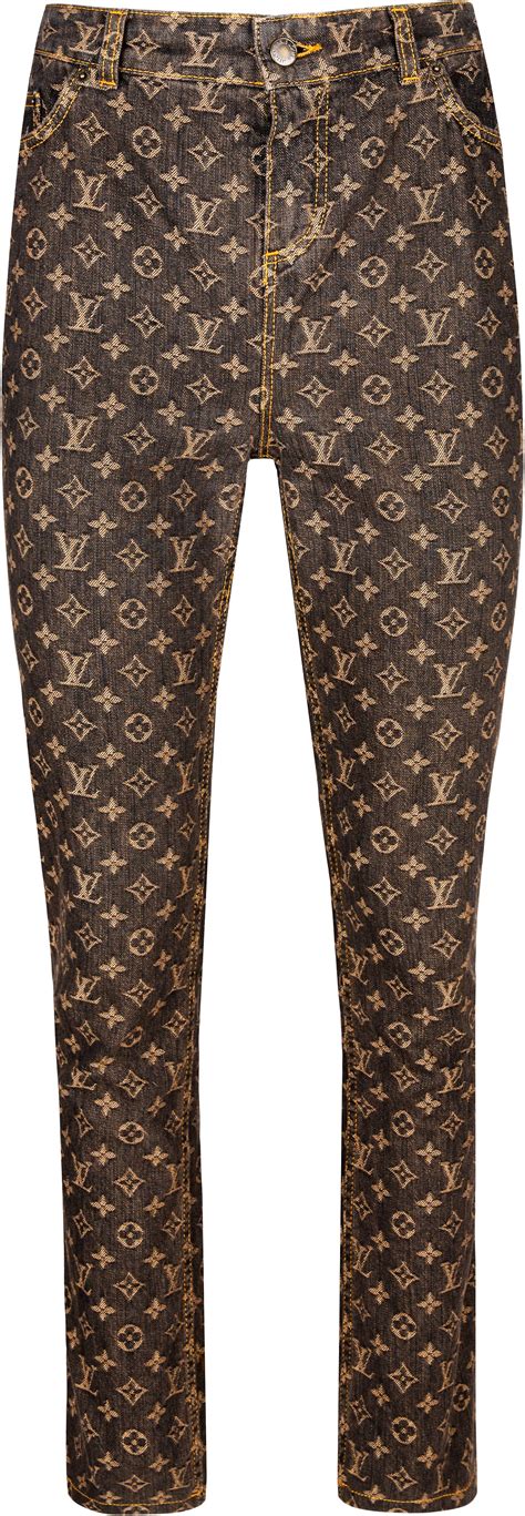 louis vuitton pants jeans|louis vuitton monogram pants.